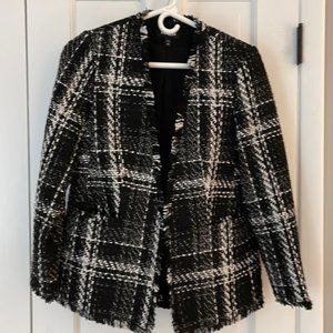 Plaid blazer jacket